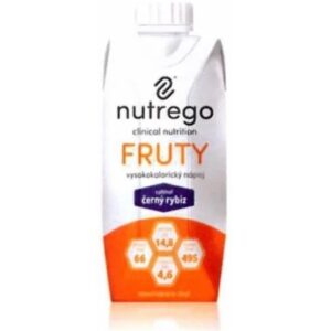 Nutrego Fruty 330 ml Czarna Porzeczka uzupełnienie diety